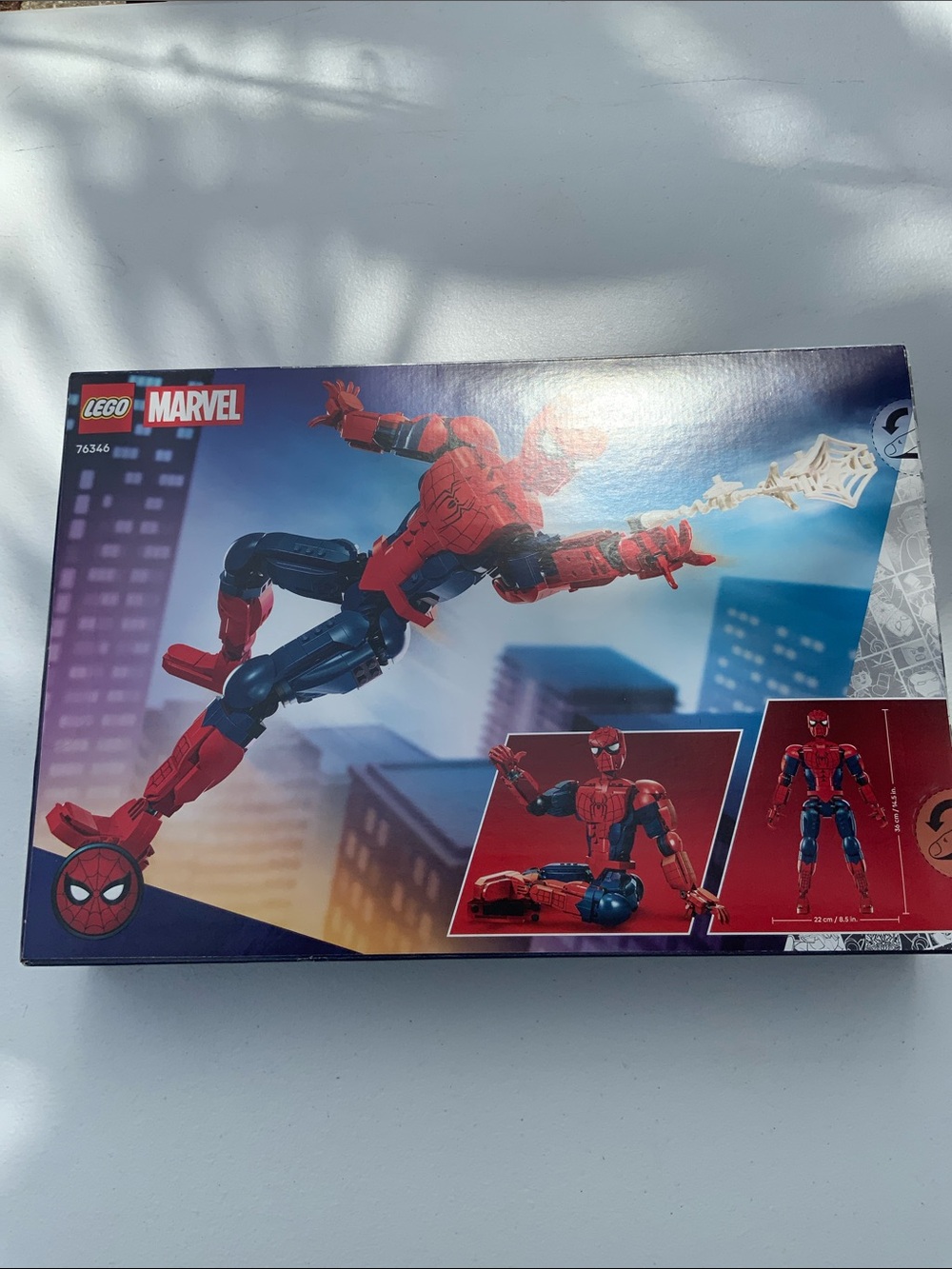 Lego Marvel Spider-Man Buildable Figure - Red, Blue - Picture 2 of 3